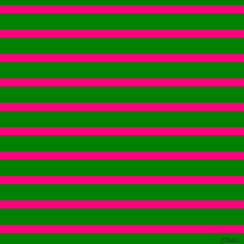 horizontal lines stripes, 16 pixel line width, 32 pixel line spacing, Deep Pink and Green horizontal lines and stripes seamless tileable