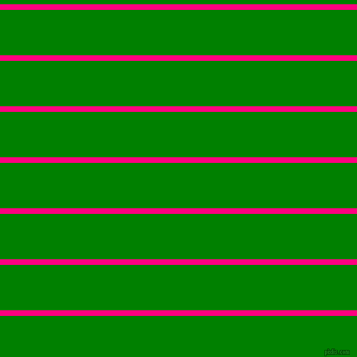 horizontal lines stripes, 8 pixel line width, 64 pixel line spacing, Deep Pink and Green horizontal lines and stripes seamless tileable