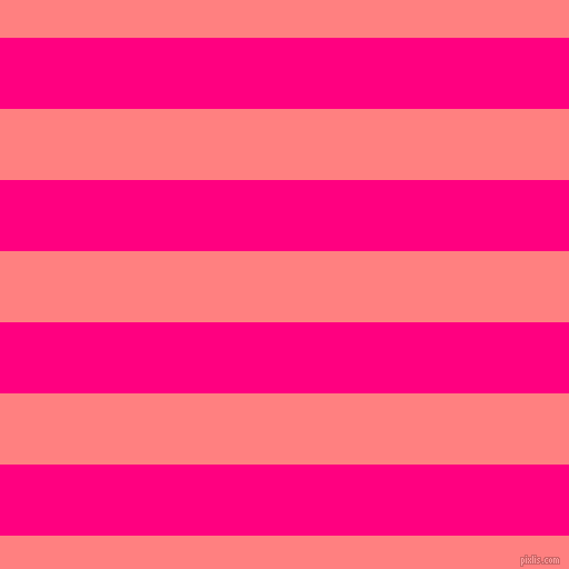 horizontal lines stripes, 64 pixel line width, 64 pixel line spacing, Deep Pink and Salmon horizontal lines and stripes seamless tileable