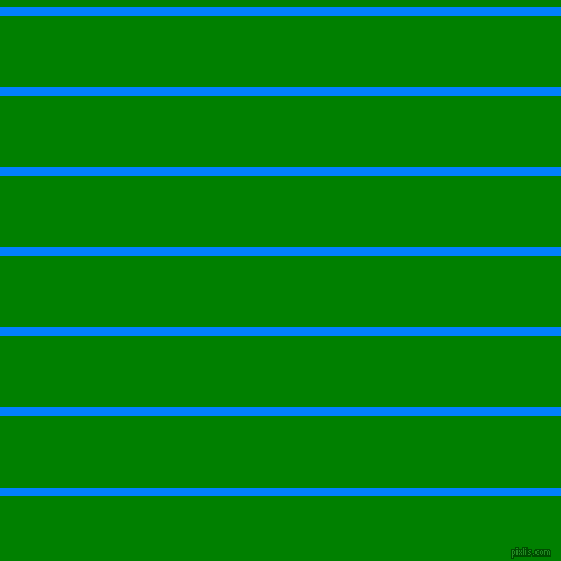 horizontal lines stripes, 8 pixel line width, 64 pixel line spacing, Dodger Blue and Green horizontal lines and stripes seamless tileable