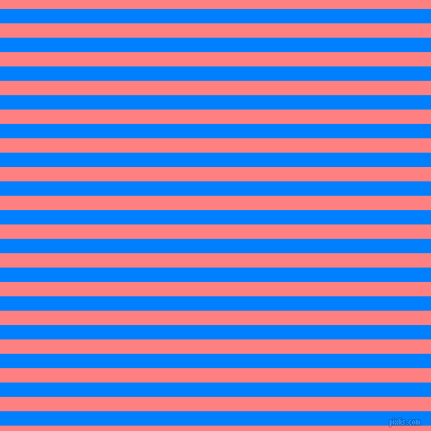 horizontal lines stripes, 16 pixel line width, 16 pixel line spacing, Dodger Blue and Salmon horizontal lines and stripes seamless tileable