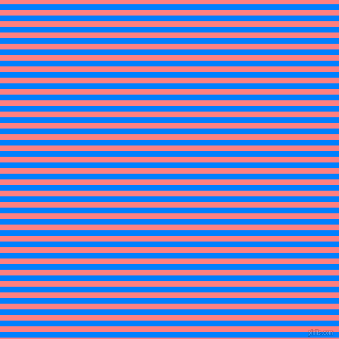 horizontal lines stripes, 8 pixel line width, 8 pixel line spacing, Dodger Blue and Salmon horizontal lines and stripes seamless tileable