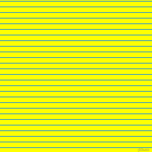 horizontal lines stripes, 2 pixel line width, 16 pixel line spacing, Dodger Blue and Yellow horizontal lines and stripes seamless tileable