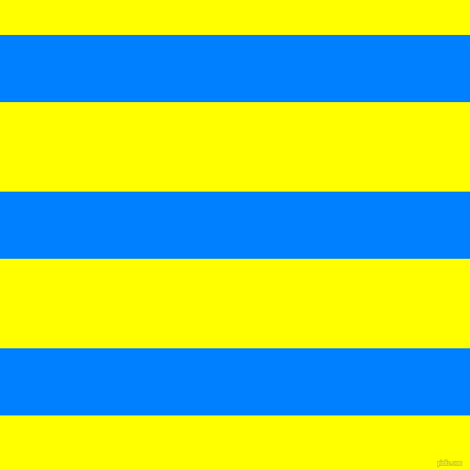 horizontal lines stripes, 96 pixel line width, 128 pixel line spacing, Dodger Blue and Yellow horizontal lines and stripes seamless tileable