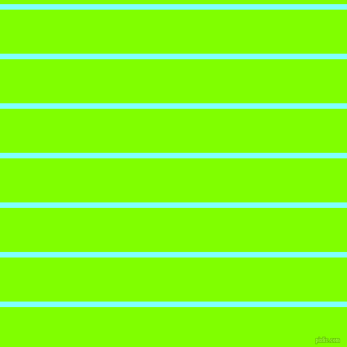 horizontal lines stripes, 8 pixel line width, 64 pixel line spacing, Electric Blue and Chartreuse horizontal lines and stripes seamless tileable