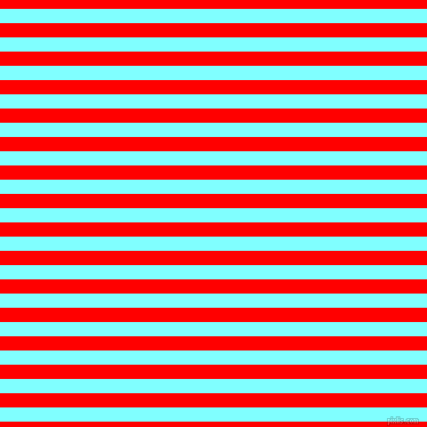 horizontal lines stripes, 16 pixel line width, 16 pixel line spacing, Electric Blue and Red horizontal lines and stripes seamless tileable