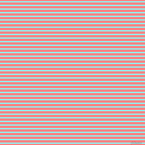 horizontal lines stripes, 4 pixel line width, 8 pixel line spacing, Electric Blue and Salmon horizontal lines and stripes seamless tileable