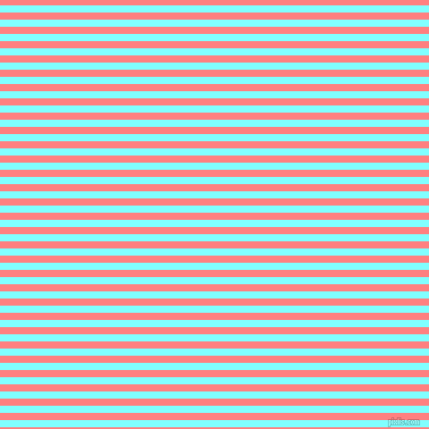 horizontal lines stripes, 8 pixel line width, 8 pixel line spacing, Electric Blue and Salmon horizontal lines and stripes seamless tileable