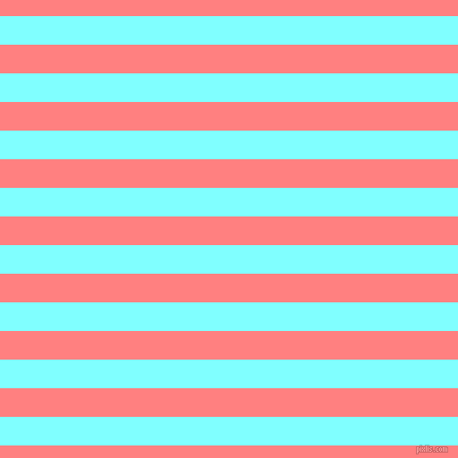 horizontal lines stripes, 32 pixel line width, 32 pixel line spacing, Electric Blue and Salmon horizontal lines and stripes seamless tileable