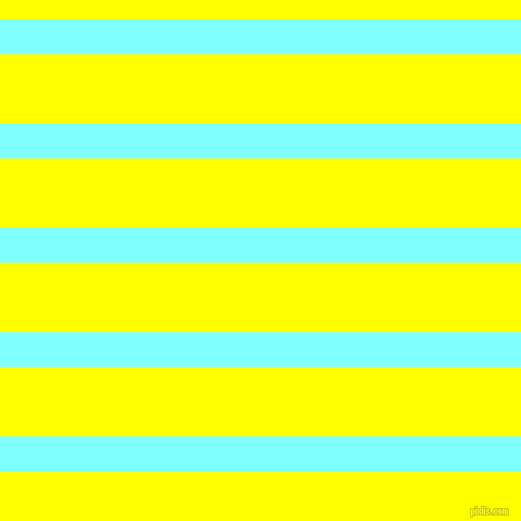 horizontal lines stripes, 32 pixel line width, 64 pixel line spacing, Electric Blue and Yellow horizontal lines and stripes seamless tileable