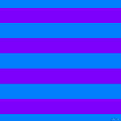 horizontal lines stripes, 64 pixel line width, 64 pixel line spacing, Electric Indigo and Dodger Blue horizontal lines and stripes seamless tileable