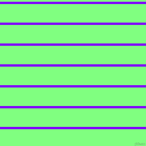 horizontal lines stripes, 8 pixel line width, 64 pixel line spacing, Electric Indigo and Mint Green horizontal lines and stripes seamless tileable