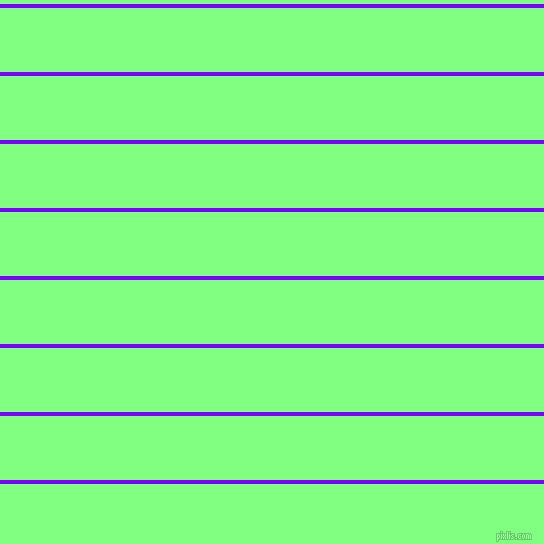 horizontal lines stripes, 4 pixel line width, 64 pixel line spacing, Electric Indigo and Mint Green horizontal lines and stripes seamless tileable