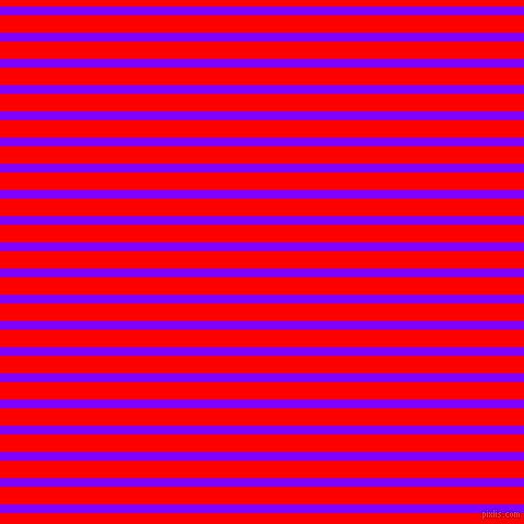 horizontal lines stripes, 8 pixel line width, 16 pixel line spacing, Electric Indigo and Red horizontal lines and stripes seamless tileable