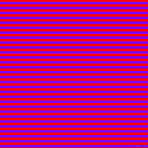 horizontal lines stripes, 8 pixel line width, 8 pixel line spacing, Electric Indigo and Red horizontal lines and stripes seamless tileable