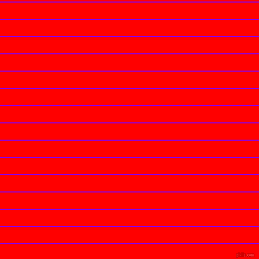 horizontal lines stripes, 2 pixel line width, 32 pixel line spacing, Electric Indigo and Red horizontal lines and stripes seamless tileable
