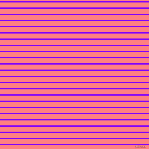 horizontal lines stripes, 4 pixel line width, 16 pixel line spacing, Electric Indigo and Salmon horizontal lines and stripes seamless tileable