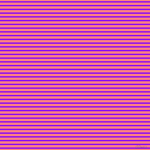 horizontal lines stripes, 4 pixel line width, 8 pixel line spacing, Electric Indigo and Salmon horizontal lines and stripes seamless tileable