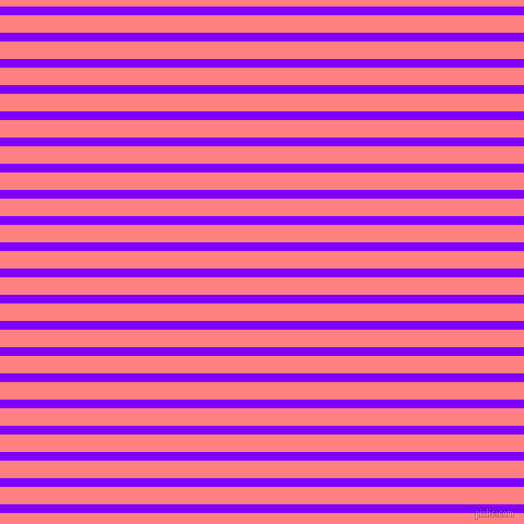 horizontal lines stripes, 8 pixel line width, 16 pixel line spacing, Electric Indigo and Salmon horizontal lines and stripes seamless tileable