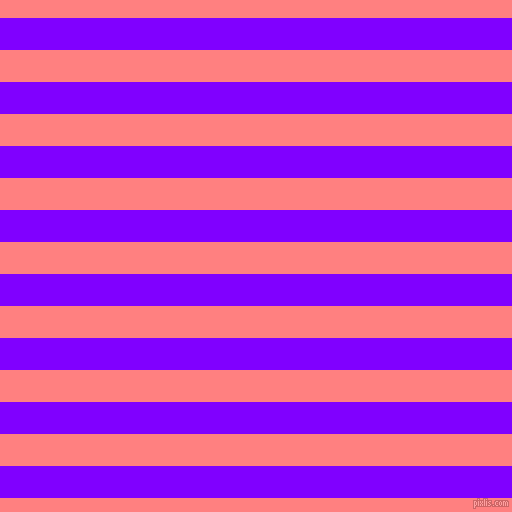 horizontal lines stripes, 32 pixel line width, 32 pixel line spacing, Electric Indigo and Salmon horizontal lines and stripes seamless tileable
