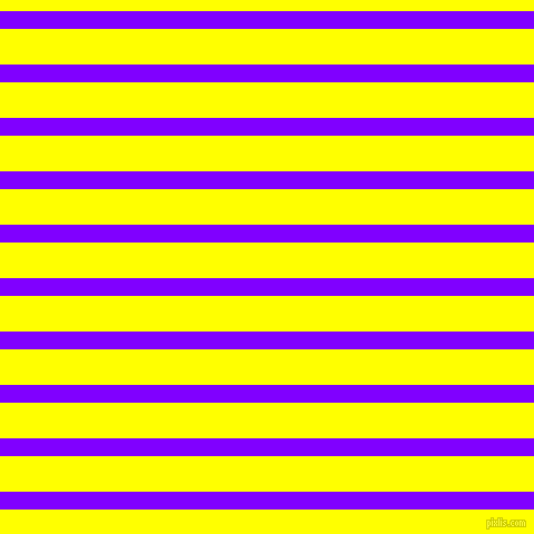 horizontal lines stripes, 16 pixel line width, 32 pixel line spacing, Electric Indigo and Yellow horizontal lines and stripes seamless tileable