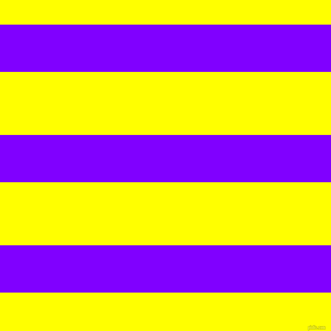 horizontal lines stripes, 96 pixel line width, 128 pixel line spacing, Electric Indigo and Yellow horizontal lines and stripes seamless tileable