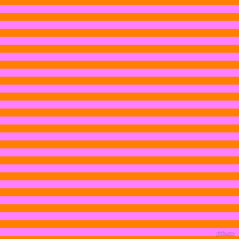 horizontal lines stripes, 16 pixel line width, 16 pixel line spacing, Fuchsia Pink and Dark Orange horizontal lines and stripes seamless tileable