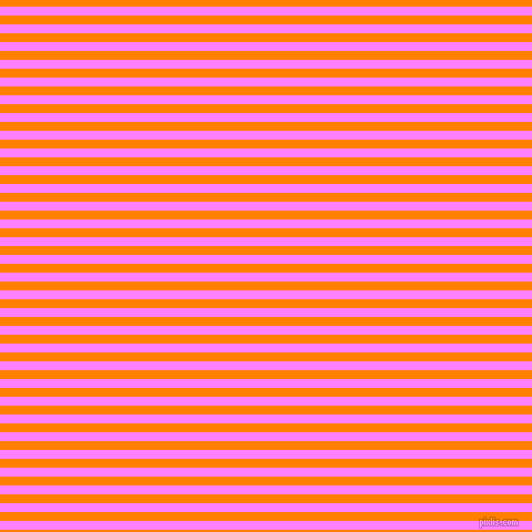 horizontal lines stripes, 8 pixel line width, 8 pixel line spacing, Fuchsia Pink and Dark Orange horizontal lines and stripes seamless tileable