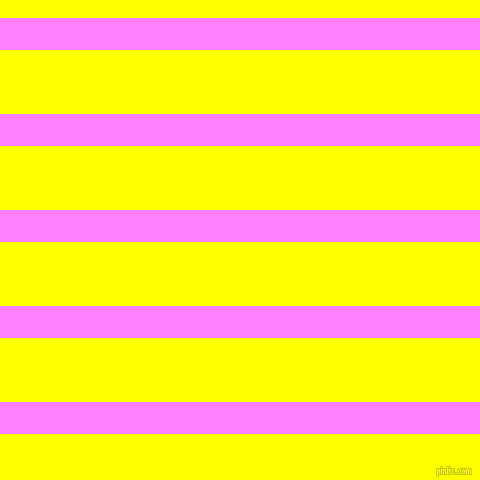 horizontal lines stripes, 32 pixel line width, 64 pixel line spacing, Fuchsia Pink and Yellow horizontal lines and stripes seamless tileable