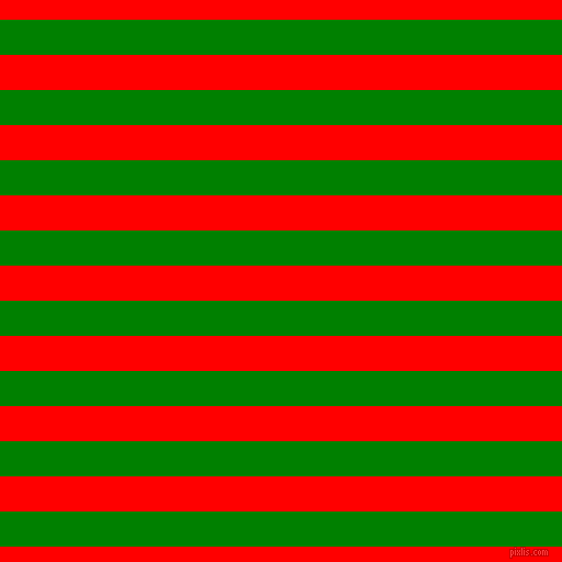 horizontal lines stripes, 32 pixel line width, 32 pixel line spacing, Green and Red horizontal lines and stripes seamless tileable