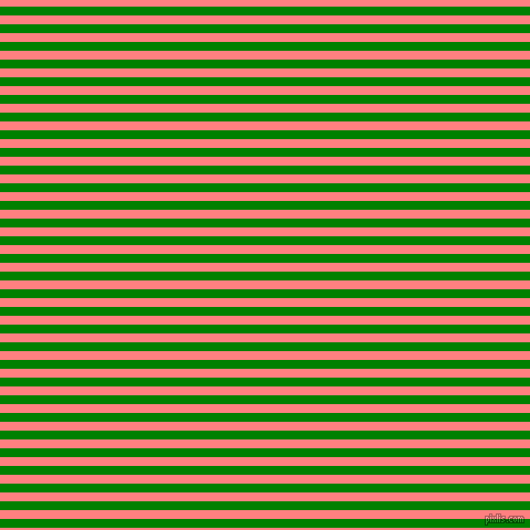 horizontal lines stripes, 8 pixel line width, 8 pixel line spacing, Green and Salmon horizontal lines and stripes seamless tileable