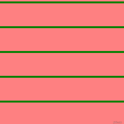 horizontal lines stripes, 8 pixel line width, 96 pixel line spacing, Green and Salmon horizontal lines and stripes seamless tileable