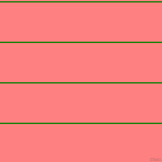 horizontal lines stripes, 4 pixel line width, 128 pixel line spacing, Green and Salmon horizontal lines and stripes seamless tileable