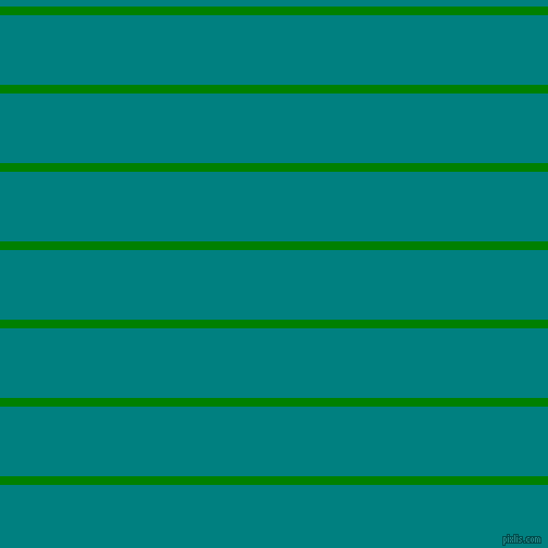 horizontal lines stripes, 8 pixel line width, 64 pixel line spacing, Green and Teal horizontal lines and stripes seamless tileable