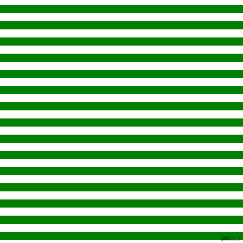 horizontal lines stripes, 16 pixel line width, 16 pixel line spacing, Green and White horizontal lines and stripes seamless tileable