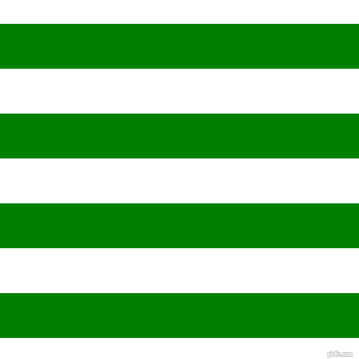 horizontal lines stripes, 64 pixel line width, 64 pixel line spacing, Green and White horizontal lines and stripes seamless tileable