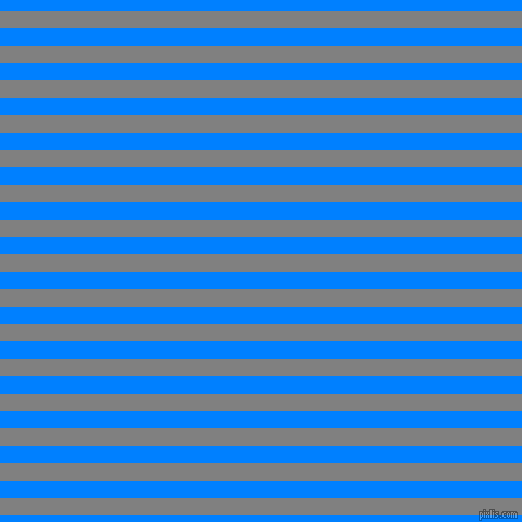 horizontal lines stripes, 16 pixel line width, 16 pixel line spacing, Grey and Dodger Blue horizontal lines and stripes seamless tileable