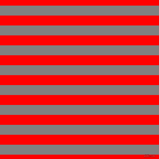 horizontal lines stripes, 32 pixel line width, 32 pixel line spacing, Grey and Red horizontal lines and stripes seamless tileable