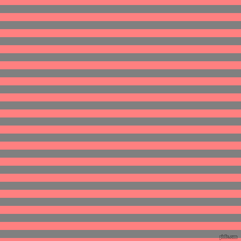 horizontal lines stripes, 16 pixel line width, 16 pixel line spacing, Grey and Salmon horizontal lines and stripes seamless tileable