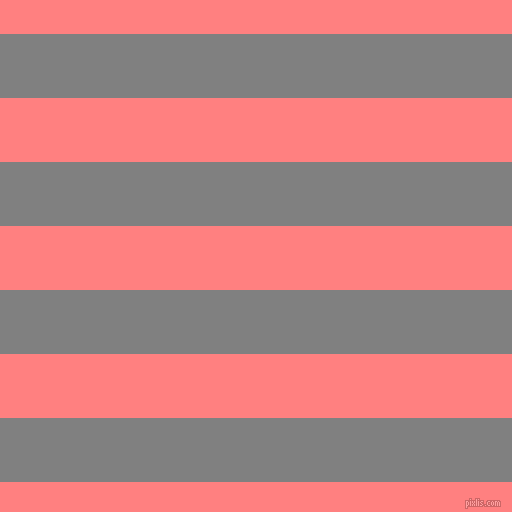 horizontal lines stripes, 64 pixel line width, 64 pixel line spacing, Grey and Salmon horizontal lines and stripes seamless tileable
