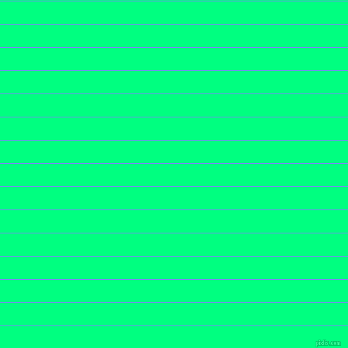 horizontal lines stripes, 1 pixel line width, 32 pixel line spacing, Light Slate Blue and Spring Green horizontal lines and stripes seamless tileable
