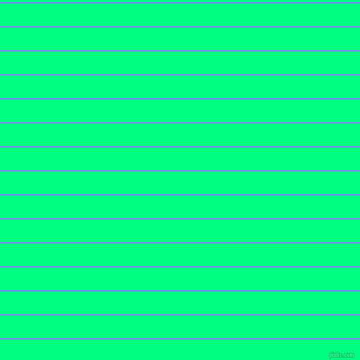 horizontal lines stripes, 2 pixel line width, 32 pixel line spacing, Light Slate Blue and Spring Green horizontal lines and stripes seamless tileable
