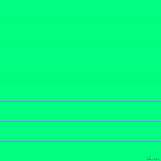 horizontal lines stripes, 1 pixel line width, 64 pixel line spacing, Light Slate Blue and Spring Green horizontal lines and stripes seamless tileable