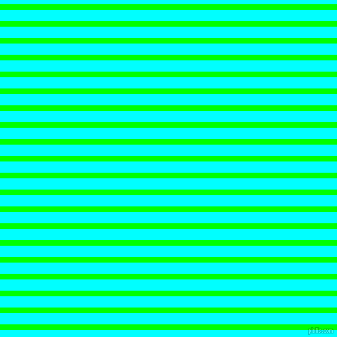horizontal lines stripes, 8 pixel line width, 16 pixel line spacing, Lime and Aqua horizontal lines and stripes seamless tileable