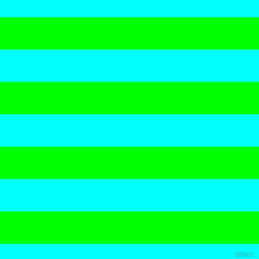 horizontal lines stripes, 64 pixel line width, 64 pixel line spacing, Lime and Aqua horizontal lines and stripes seamless tileable