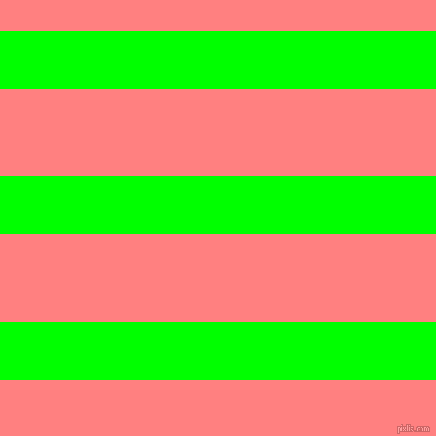 horizontal lines stripes, 64 pixel line width, 96 pixel line spacing, Lime and Salmon horizontal lines and stripes seamless tileable