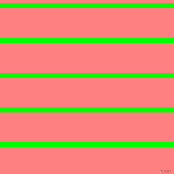 horizontal lines stripes, 16 pixel line width, 96 pixel line spacing, Lime and Salmon horizontal lines and stripes seamless tileable