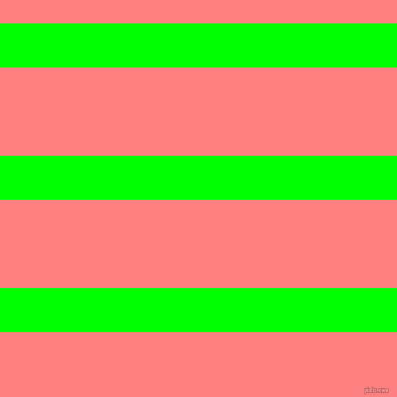 horizontal lines stripes, 64 pixel line width, 128 pixel line spacing, Lime and Salmon horizontal lines and stripes seamless tileable