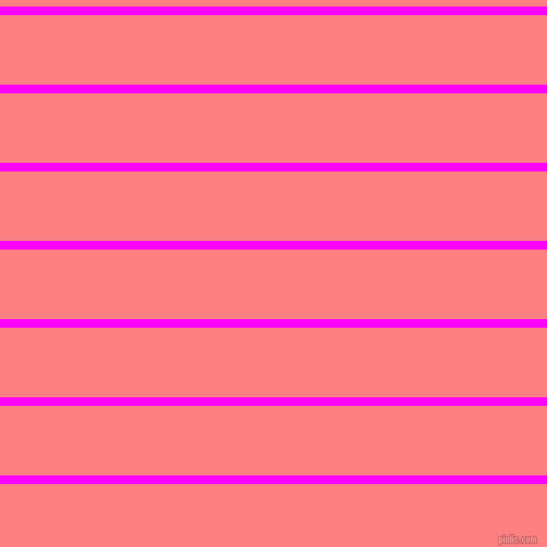 horizontal lines stripes, 8 pixel line width, 64 pixel line spacing, Magenta and Salmon horizontal lines and stripes seamless tileable