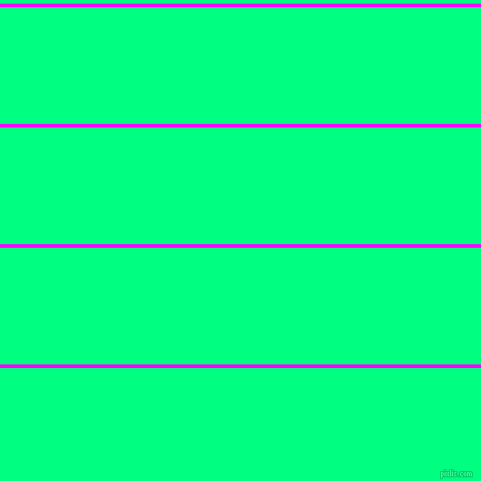 horizontal lines stripes, 4 pixel line width, 128 pixel line spacing, Magenta and Spring Green horizontal lines and stripes seamless tileable